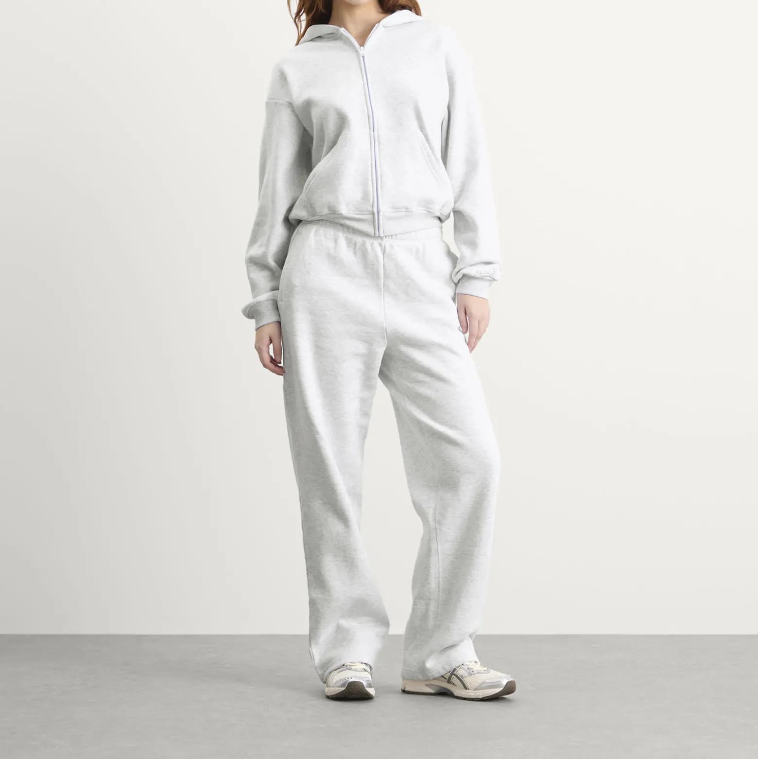 SKIMS Cotton Fleece Classic Straight Leg Pant