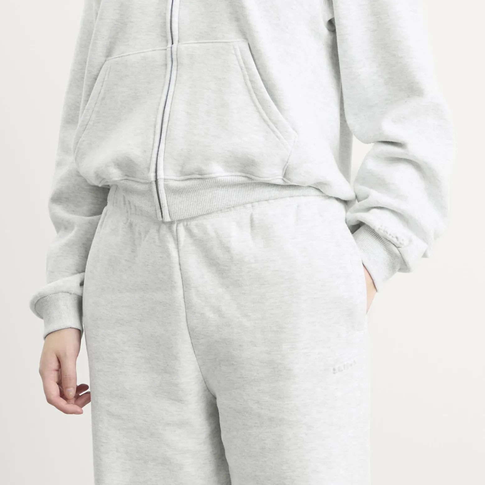 SKIMS Cotton Fleece Classic Straight Leg Pant