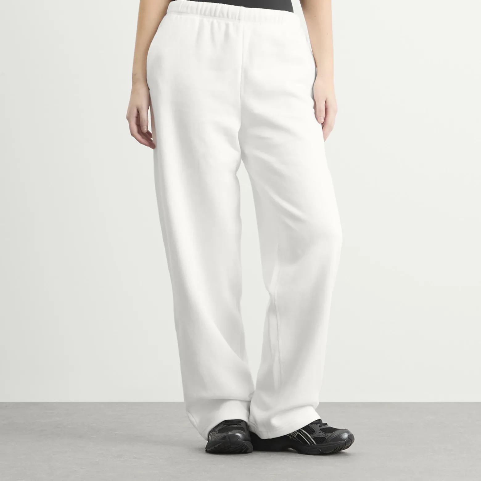 SKIMS Cotton Fleece Classic Straight Leg Pants