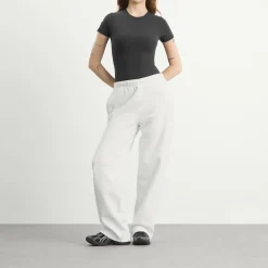 SKIMS Cotton Fleece Classic Straight Leg Pants