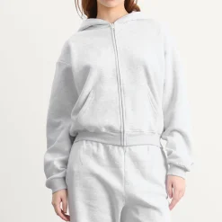 SKIMS Cotton Fleece Classic Zip Up Hoodie