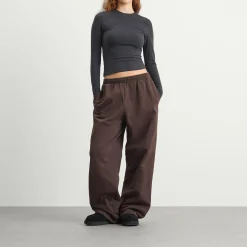 SKIMS Cotton Jersey Long Sleeve T-Shirt