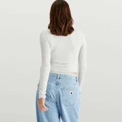 SKIMS Cotton Jersey Long Sleeve T-Shirt