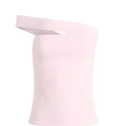 SKIMS Cotton Jersey One Shoulder Top