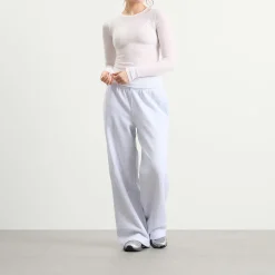 SKIMS Sheer Cotton Long Sleeve Tee