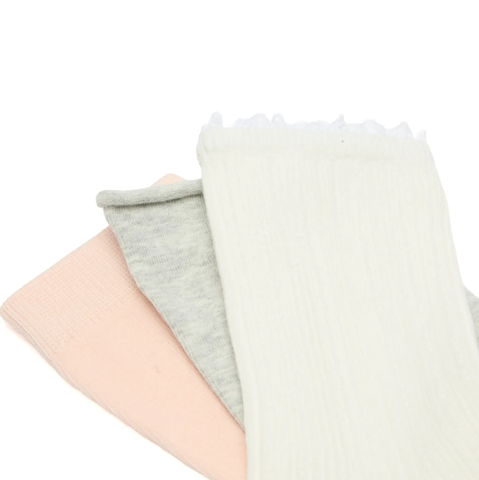SKIMS Textured Sock 3-Pack