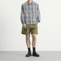 Snow Peak Fade Check Breezy Shirt