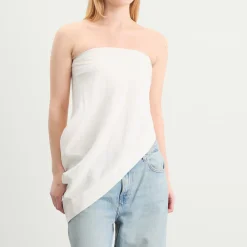 ST. Agni Cloud Asymm Drape Top