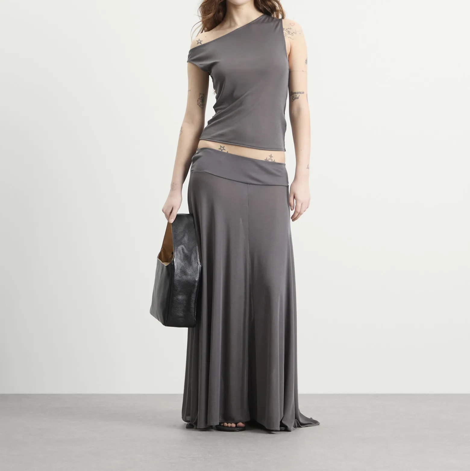 St. Agni Fine Jersey Asymm Top