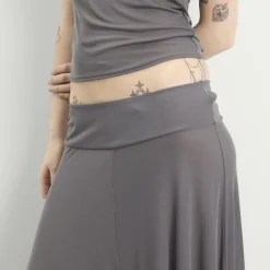 St. Agni Fluid Jersey Skirt
