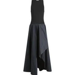 ST. Agni Knit Bodice Asymm Dress