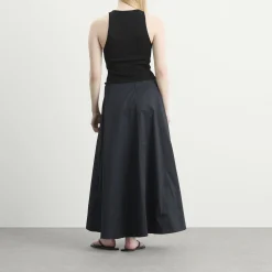 ST. Agni Knit Bodice Asymm Dress