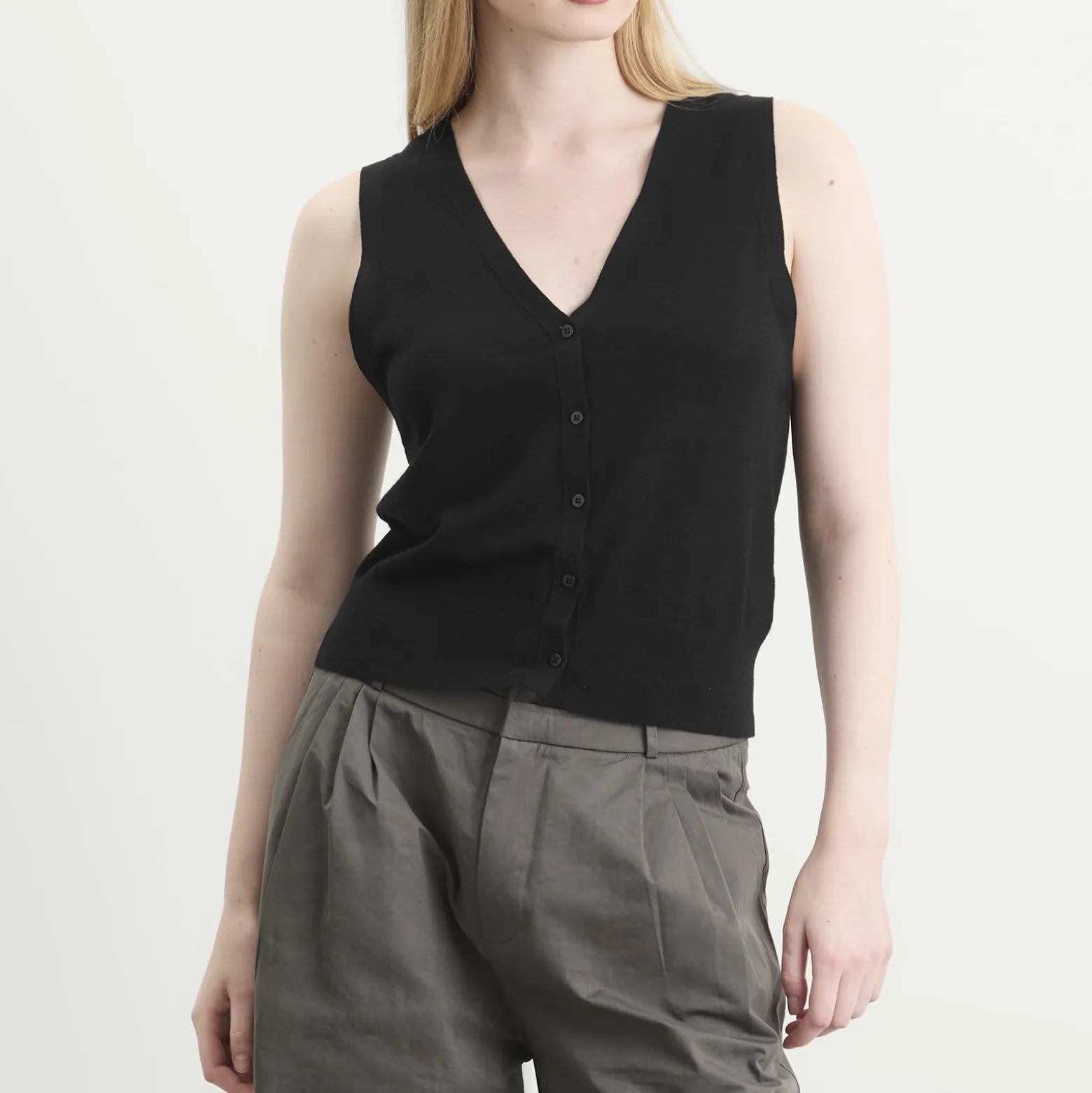 ST. Agni Merino Wool Oupa Vest