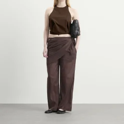 ST. Agni Paper Taffeta Cocoon Top