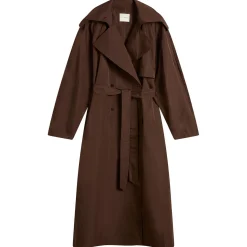 ST. Agni Paper Taffeta Relaxed Trench