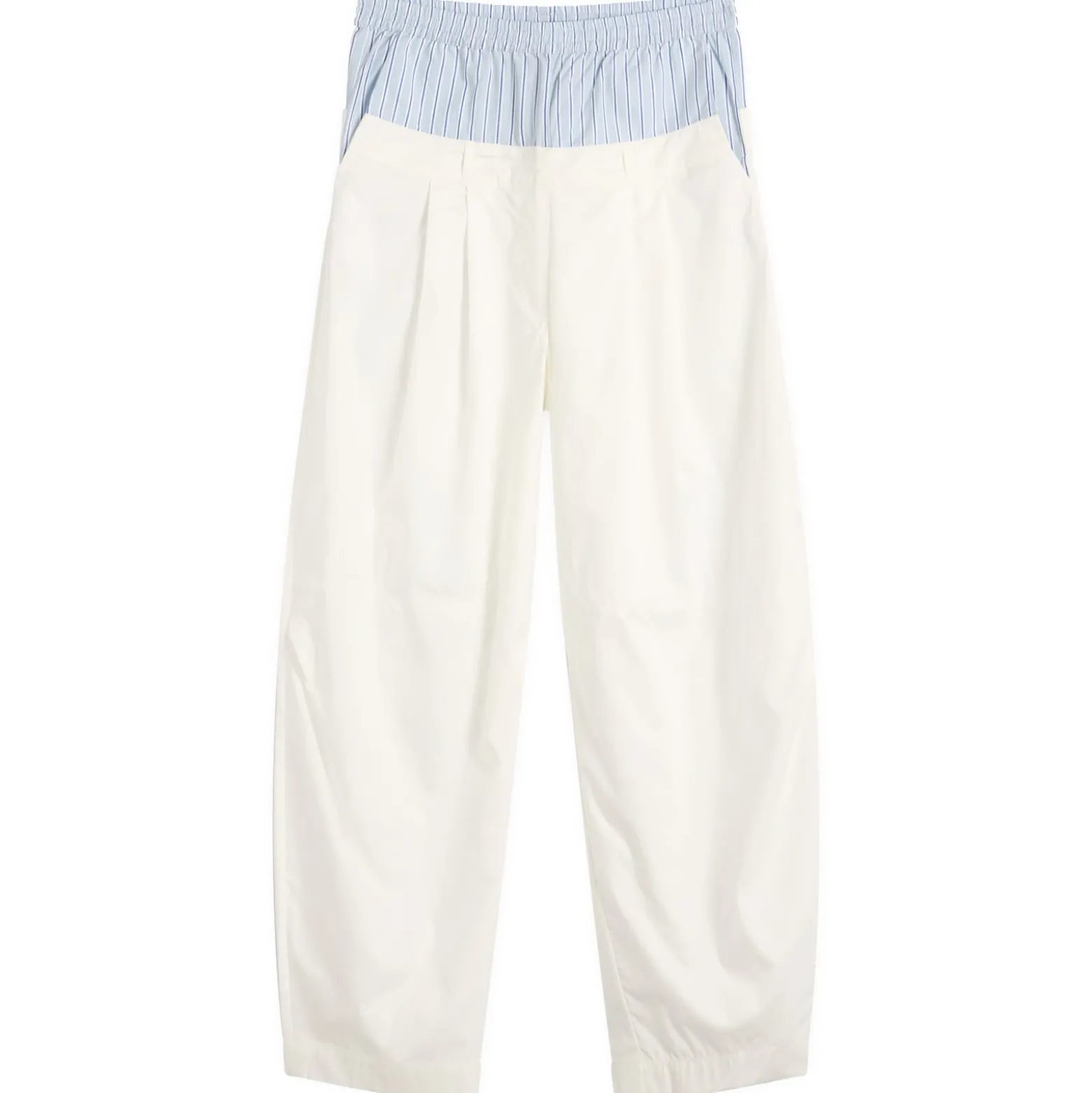 STEL Layered Wide Barrow Leg Trousers