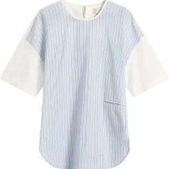 STEL Pinstripe Poplin Short-Sleeve Shirt
