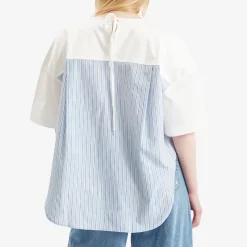 STEL Pinstripe Poplin Short-Sleeve Shirt