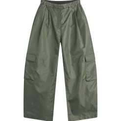 STEL Tapered Nylon Barrel Leg Trousers
