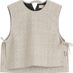 STEL Tie Side Check Tank Top