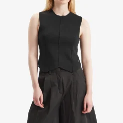 STEL Zip Up Power Knit Vest