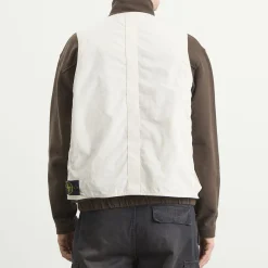 Stone Island Cotton Nylon Micro Ripstop Utility Vest