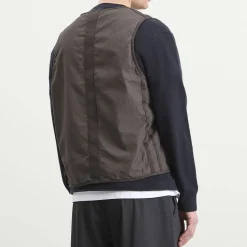 Stone Island Cotton Nylon Micro Ripstop Utility Vest
