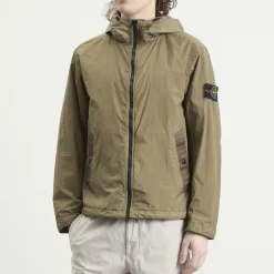 Stone Island Crinkle Reps Hooded Jacket