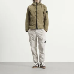 Stone Island Crinkle Reps Hooded Jacket