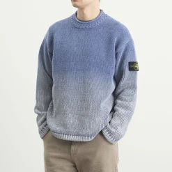 Stone Island Degrade Chenille Knit Jumper