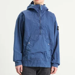 Stone Island Denim Research Nylon Indigo-TC Marmo Parka