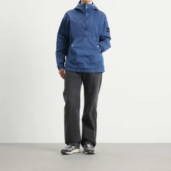 Stone Island Denim Research Nylon Indigo-TC Marmo Parka