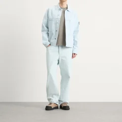 Stone Island Denim Research Ultra Bleached Loose Jeans