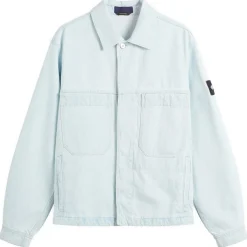 Stone Island Denim Research Ultra Bleached Denim Jacket