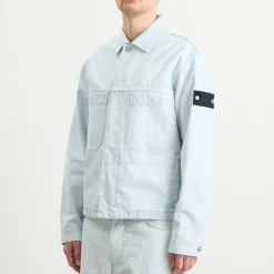 Stone Island Denim Research Ultra Bleached Denim Jacket