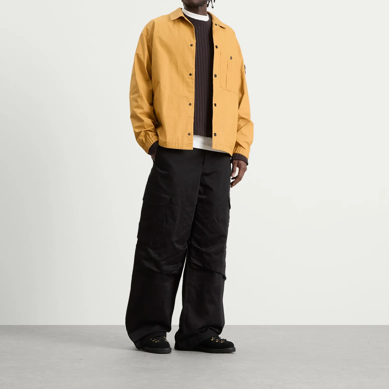 Stone Island Double Coated Cotton Ripstop Shirt Jacket
