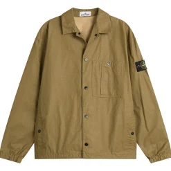 Stone Island Double Coated Cotton Ripstop Shirt Jacket