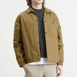 Stone Island Double Coated Cotton Ripstop Shirt Jacket