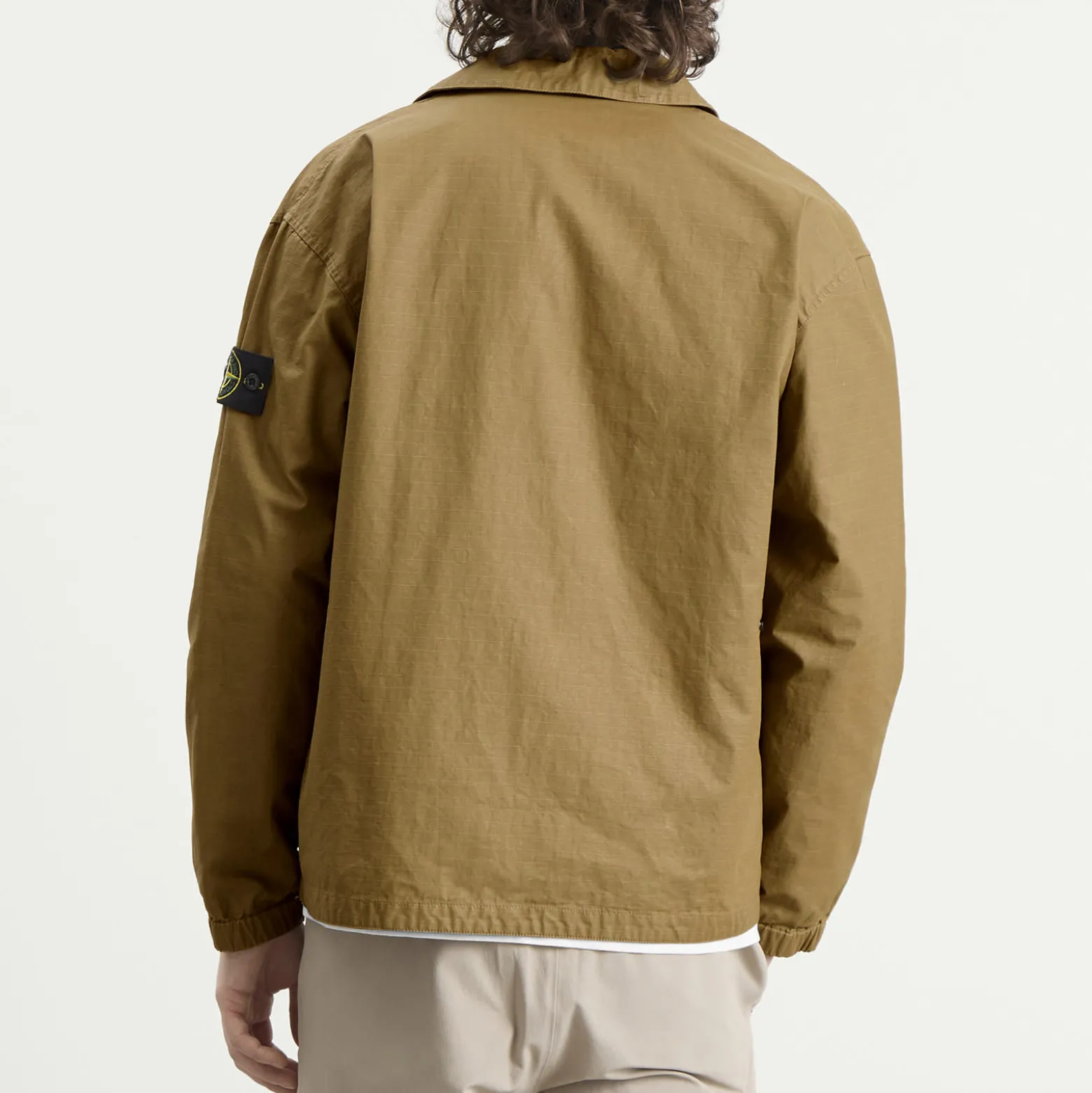 Stone Island Double Coated Cotton Ripstop Shirt Jacket