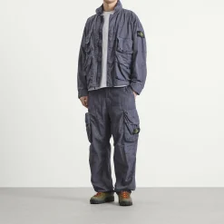 Stone Island Faded Camo Ripstop-TC Cargo Trousers