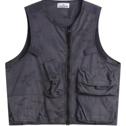 Stone Island Faded Camo Ripstop-TC Utility Vest