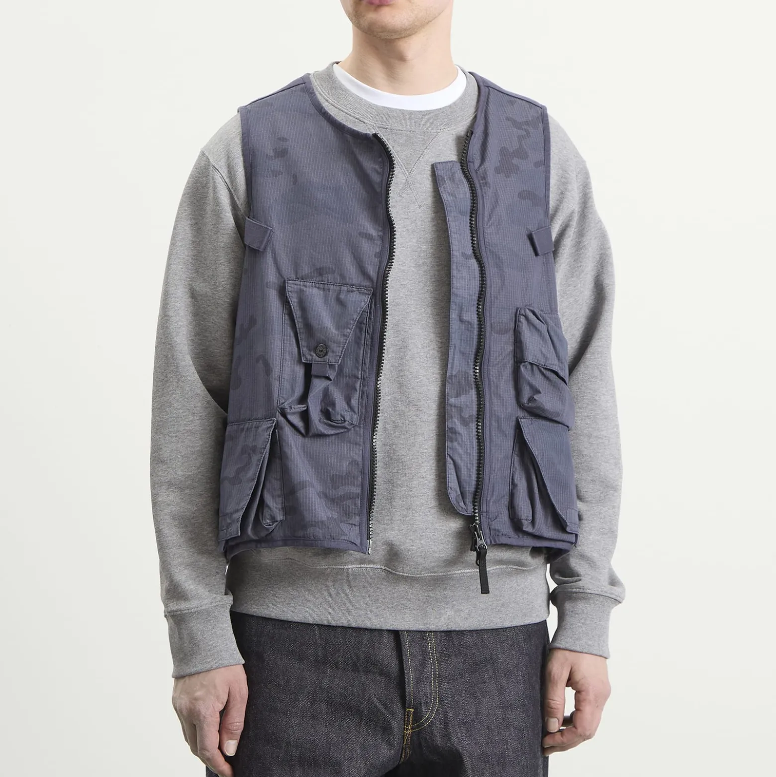 Stone Island Faded Camo Ripstop-TC Utility Vest