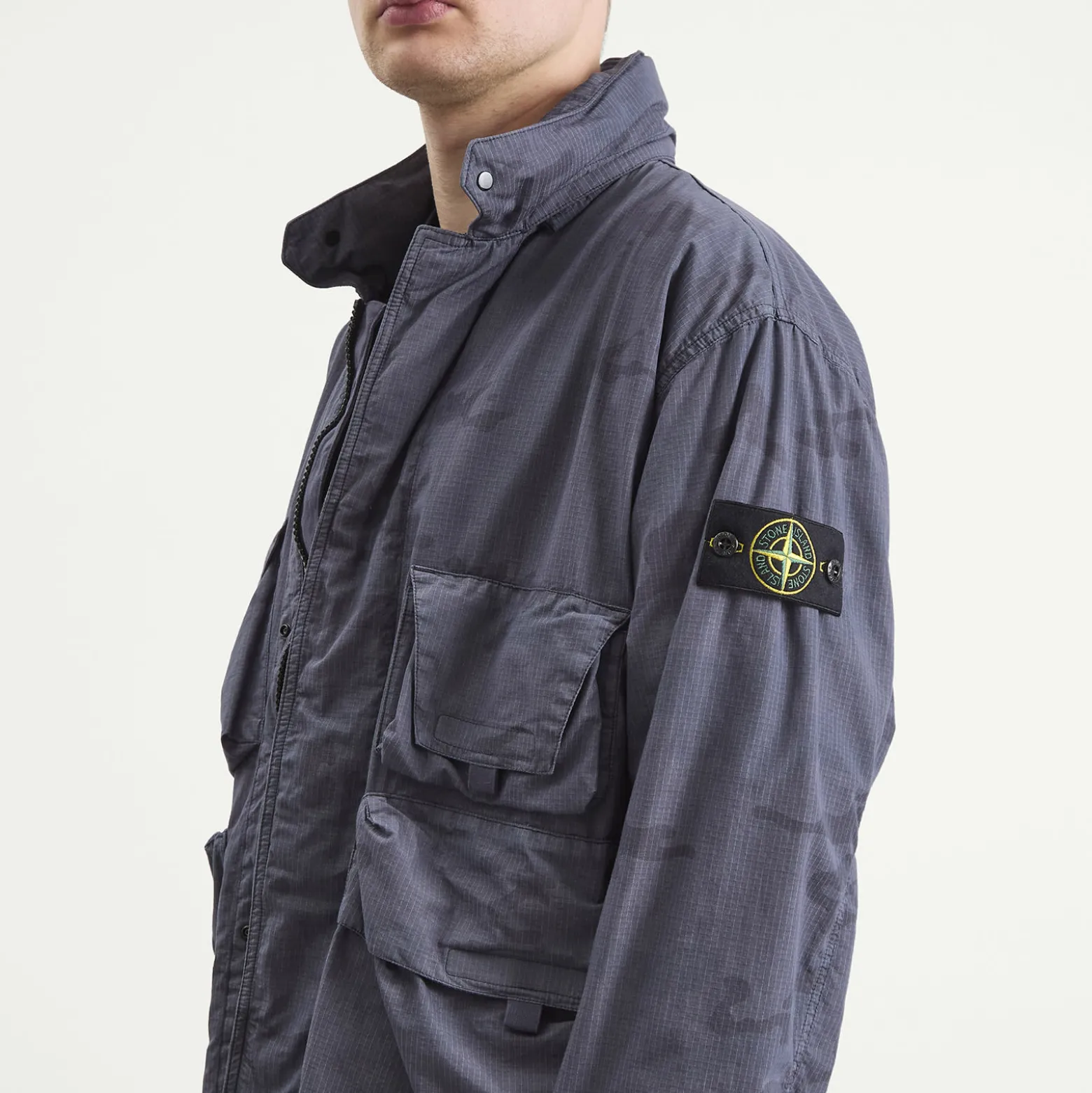 Stone Island Faded Camo Ripstop-TC Field Jacket