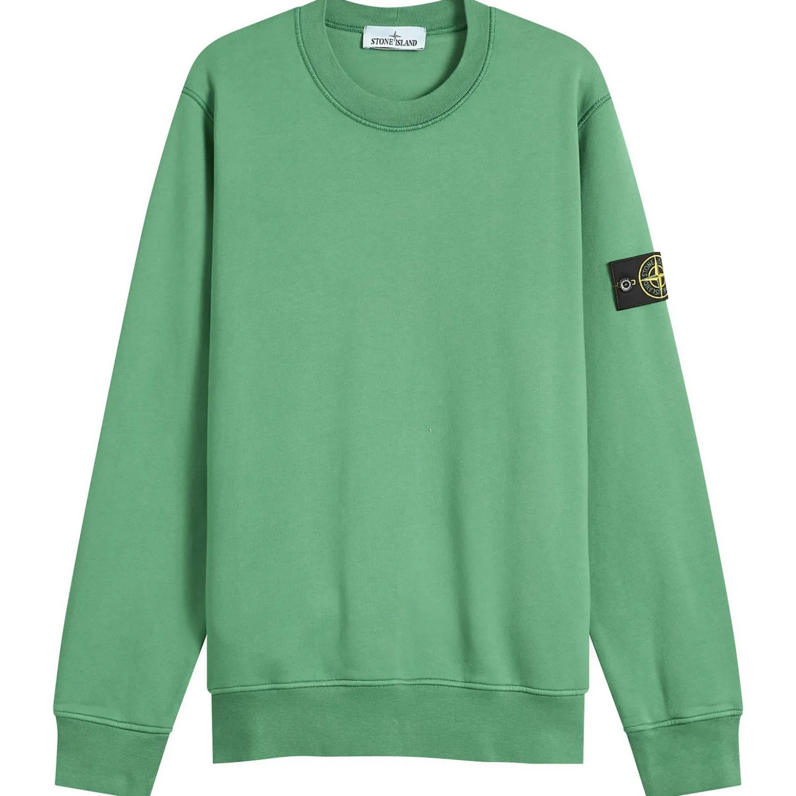Stone Island Garment Dyed Crew Neck Sweatshirt