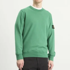 Stone Island Garment Dyed Crew Neck Sweatshirt