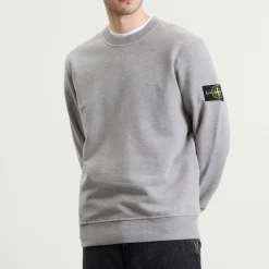 Stone Island Garment Dyed Crew Neck Sweatshirt
