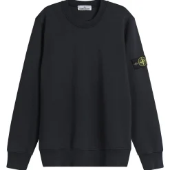 Stone Island Garment Dyed Crew Neck Sweatshirt
