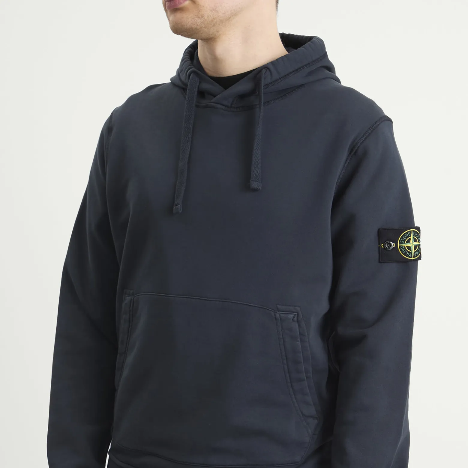 Stone Island Garment Dyed Hoodie