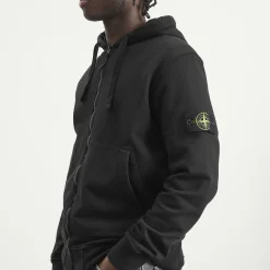 Stone Island Garment Dyed Zip Hoodie