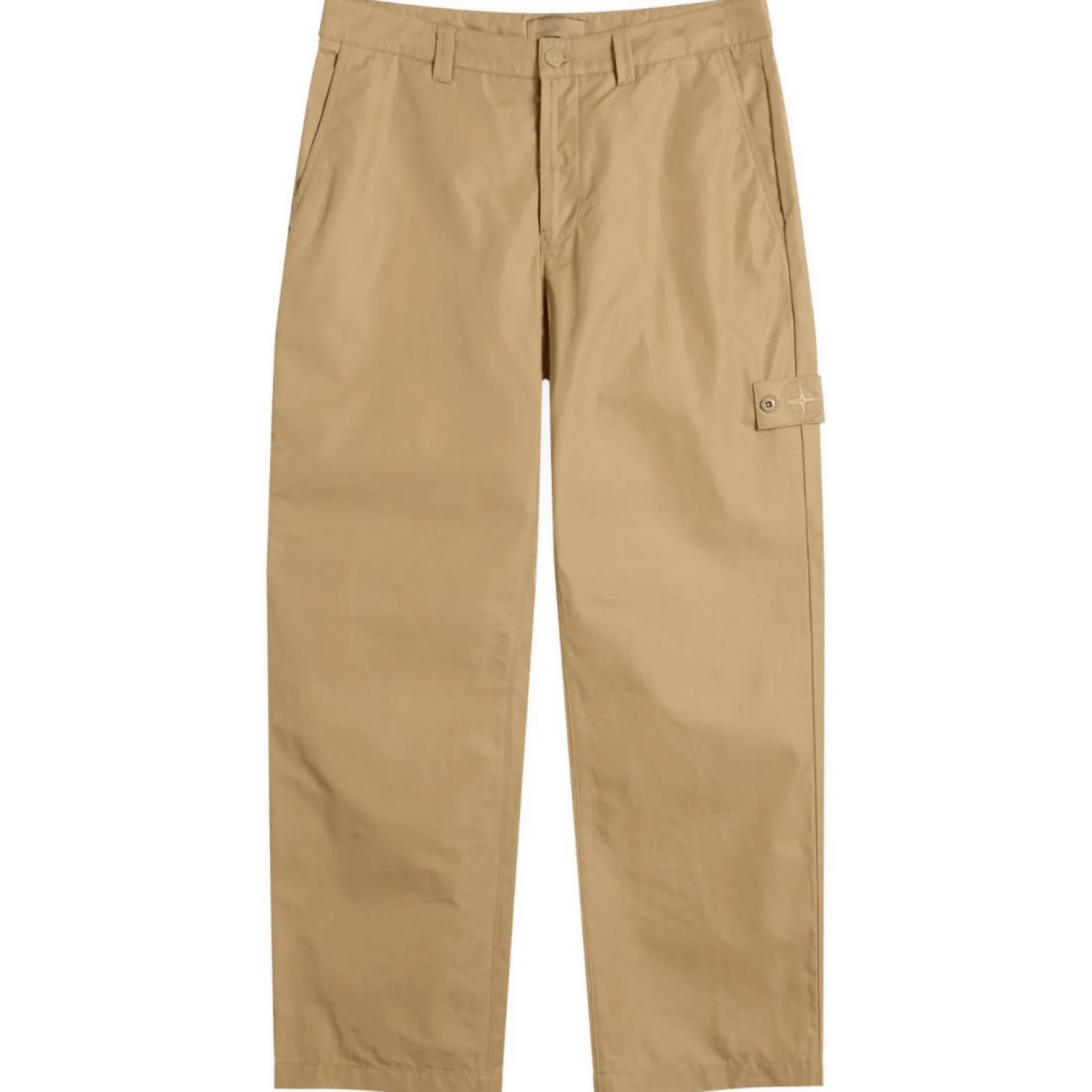 Stone Island Ghost All Weather Cotton Canvas Trousers